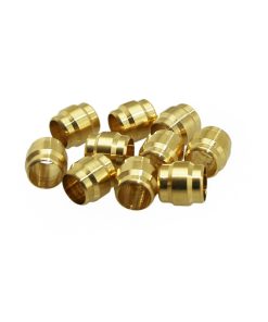 Raccord Durite Frein Brakco Olive 5mm Compatible Magura Mt2-4-6 (Vendu Par 10)