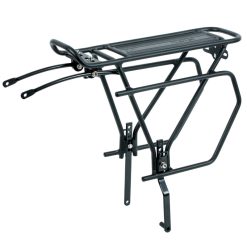 Porte Bagage Velo Arriere A Tringles Zefal Raider R70 Alu Noir Reglable 26"-27,5"-28"-29" (27Kg Maxi) -Compatible Freins Disque