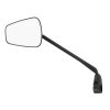 Retroviseur Velo Gauche Zefal Espion Z56 Gauche Composite Rabattable-Orientable Tres Large (Miroir 56 Cm2)(Compatible E-Bike) 220X235X42 mm