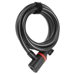 Antivol Velo Spiral A Cle Zefal K-Traz C6 Diam 12 mm L 1,80M (Livre Avec 3 Cles)