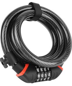 Antivol Velo Spiral A Combinaison Zefal K-Traz C9 Code Haute Securite Diam 15 mm L 1,80M