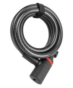 Antivol Velo Spiral A Cle Zefal K-Traz C9 Haute Securite Diam 15 mm L 1,80M (Livre Avec 3 Cles) -Reproduction Des Cles Possibles - La Cle Reste Sur L'Antivol Si Il Est Ouvert