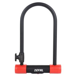 Antivol Velo U Zefal K-Traz U13 A Cle 115 X 230 mm D 13 mm Avec Support Clip - Reproduction Des Cles Possibles - Sold Secure Niveau Silver - Homologue Fub 1 Etoile