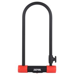 Antivol Velo U Zefal K-Traz U13L A Cle 115 X 292 mm D 13 mm Avec Support Clip - Reproduction Des Cles Possibles - Sold Secure Niveau Silver - Homologue Fub 1 Etoile