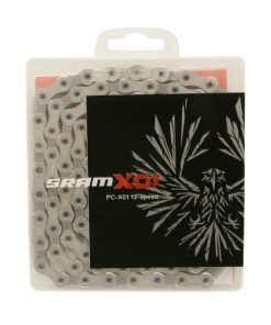 Chaine Velo 12V. VTT SRAM X01 Eagle 126 Maillons Argent