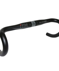 Cintre Guidon Route Itm Alcor Alu Noir Mat 31,8 L 46 Exterieur (Axe-Axe 44Cm) 295G Deco Grise