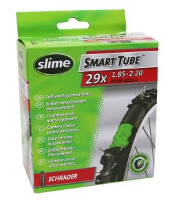 Chambre a Air Velo 29 X 1.85-2.20 Slime Valve Standard Obus Demontable Avec Liquide Anti-Crevaison