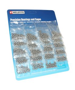 Bille 6,350 (1-4) Weldtite (Carte de 20 Sachets de 24 Billes)