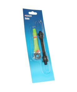 Axe de Roue Route-VTT Avant Creux Weldtite D 9 X 108mm Avec Graisse et Cage A Billes