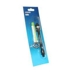 Axe de Roue Route Arriere Creux Weldtite D 10 X 135mm Avec Graisse et Cage A Billes