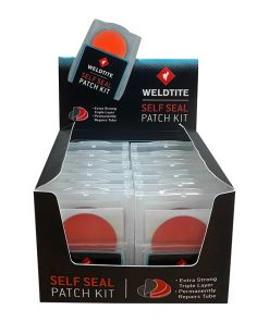 Rustine Weldtite Red Devils Autocollantes-Autoadhesives (Boite de 6)