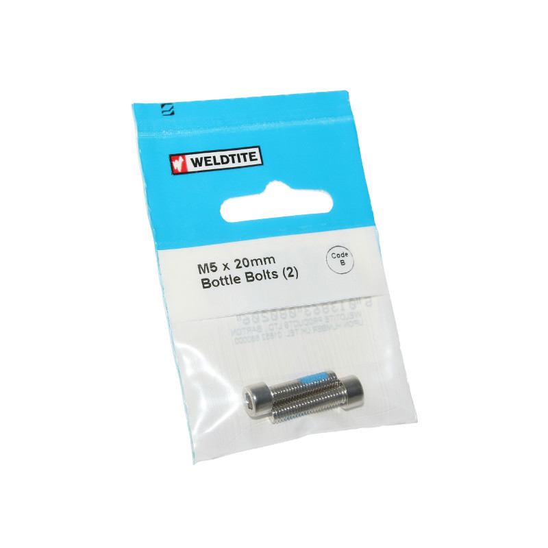 Vis M5 X 20mm (Paire Sur Carte) -Weldtite-
