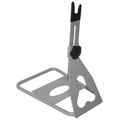 Presentoir-Support 1 Velo Fixation Reglable Sur Roue Arriere 20 A 29" Gris