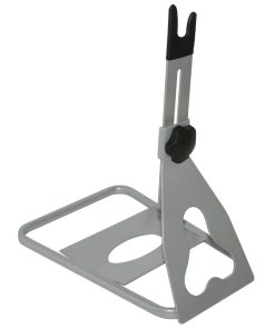 Presentoir-Support 1 Velo Fixation Reglable Sur Roue Arriere 20 A 29" Gris