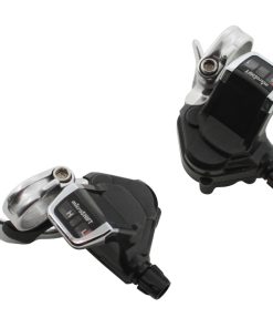 Manette Route Gravity Pour Cintre Guidon Plat 10V. Push-Pull Compatible Shimano Triple (Paire)