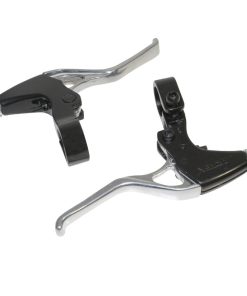 Levier de Frein VTT-VTC V-Brake 3 Doigts Newton Alu Course Du Levier Reglable (Paire Sur Carte)