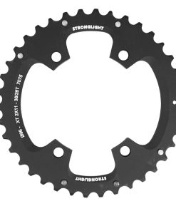 Plateau VTT 4 Branches D.96 Pour Shimano Xt M8000-Slx M7000 Double Stronglight 38 Dents Exterieur Noir 11V. Non Filete