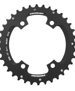 Plateau VTT 4 Branches D.96 Pour Shimano Xt M8000-Slx M7000 Double Stronglight 36 Dents Exterieur Noir 11V. Non Filete