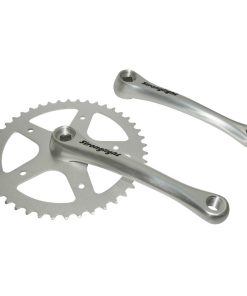 Pedalier City Stronglight Sl55 Alu Argent 170mm 44D. Chaine 2.38 (Axe Carre 115mm)