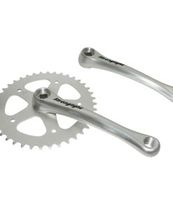 Pedalier City Stronglight Sl55 Alu Argent 170mm 40D. Chaine 2.38 (Axe Carre 115mm)