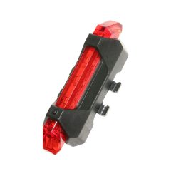 Eclairage Velo - Trottinette Usb Arriere Sur Tige de Selle - Haubans - Essieux Arriere de Trottinette Xiaomi M365 Leds 2 Fonctions Pro Rouge (Rechargeable Usb) (Sur Carte)