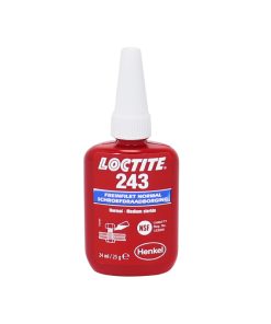 Frein Filet Normal Loctite 243 A Resistance Moyenne (Flacon 24 ml Sous Blister)