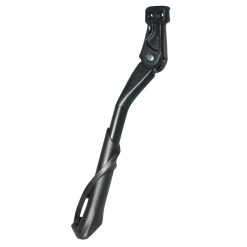 Bequille Velo Laterale Arriere Newton 24-28'' Reglable Fixation 2 Vis Sur Base Entraxe 18mm - Base Large et Solide