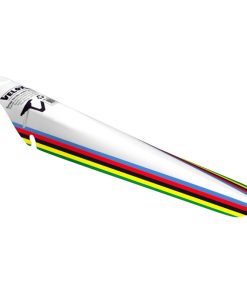 Garde Boue Route-VTT Clipsable Ar Velox Colori Blanc Champion Du Monde Clipsable Sous La Selle (Vendu A L Unite)