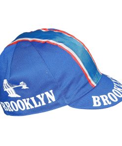 Casquette Velo Equipe Vintage Brooklin Bleu