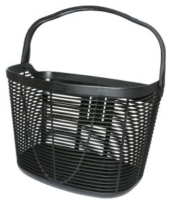Panier Avant Plastique Klickfix Lamello 18L Noir (39X28X28Cm) - Vendu Sans Fixation
