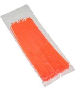 Collier de Serrage Nylon Type Rilsan 2,5X200mm Orange Fluo (Vendu Par 100) -Gravity-