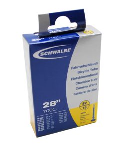 Chambre a Air Velo 700 X 18-25 Schwalbe Valve Presta Obus Demontable Tout Alu 60mm (Sv15Vl)