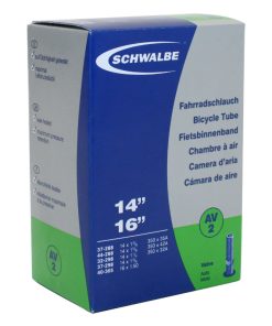 Chambre a Air Velo 350 X 35A - 14" Schwalbe Valve Standard Tout Alu (37-288 À 40-305) (Av2)