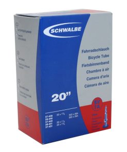 Chambre a Air Velo 500 X 28A - 20 X 1 3-8 Schwalbe Valve Presta Tout Alu (37-438 À 37-451) (Sv7A)