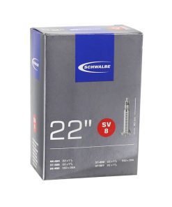 Chambre a Air Velo 550 X 28-35A - 22" Schwalbe Valve Presta Tout Alu (44-484 À 37-501) (Sv8)