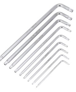 Outil Cle Torx Bo Gravity Longues Creuses (T10,T15,T20,T25,T27,T30,T40,T45,T50) (Jeu de 9 Cles)