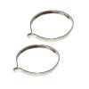 Pince Pantalon Gravity Acier Chrome (Paire)