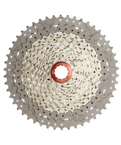 Cassette 12V. Sunrace Mz90 11-50 VTT Compatible Shimano Metallic Argent (Livre En Boite) (11-13-15-17-19-21-24-28-32-36-42-50)