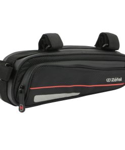 Sacoche de Cadre Velo Zefal Z Frame 1,3L Noir Fixation Velcro