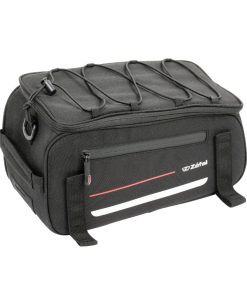Sacoche Arriere Velo Trunkbag Zefal Z Traveler 40 Sur Porte Bagage Universel 9L Polyester Waterproof Noir (31X18X14Cm)