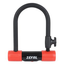 Antivol Velo U Zefal K-Traz U13 A Cle 90 X 140 mm D 13 mm Avec Support Clip - Reproduction Des Cles Possibles - Sold Secure Niveau Silver - Homologue Fub 1 Etoile