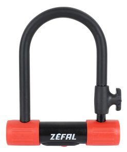 Antivol Velo U Zefal K-Traz U13 A Cle 90 X 140 mm D 13 mm Avec Support Clip - Reproduction Des Cles Possibles - Sold Secure Niveau Silver - Homologue Fub 1 Etoile