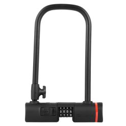 Antivol Velo U Zefal K-Traz U13 A Combinaison 115 X 230 mm D 13 mm Avec Cable 1.2M Avec Support Clip - Sold Secure Niveau Silver - Homologue Fub 1 Etoile