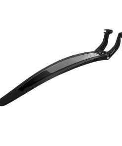 Garde Boue VTT Ar 16'' À 29" Polisport S-Mud Noir (Sur Rail de Selle) Longueur 460mm