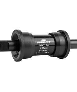 Boitier Pedalier A Clavette Sunrace 136mm Cuvettes Resine A Emboiter 38mm