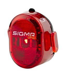 Eclairage Velo Usb Arriere Sur Tige de Selle Sigma Nugget Ii Flash (Autonomie 5H Mode Normal et 8H Mode Flash) Noir