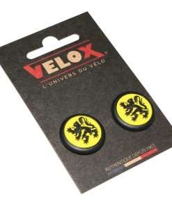 Bouchon de Cintre Guidon Route Velox Doming Lion Des Flandres (Sur Carte Par 2)