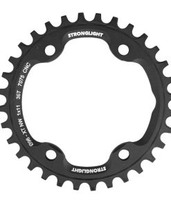 Plateau VTT 4 Branches D.96 Pour Shimano Xt M8000-Slx M7000 Mono Stronglight 36 Dents 11V. Narrow Wide Noir Non Filete