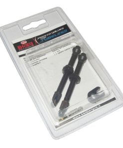 Valve de Pneu Tubeless Presta Gravity Colori Noir 60mm (Vendu A La Paire Sur Carte)