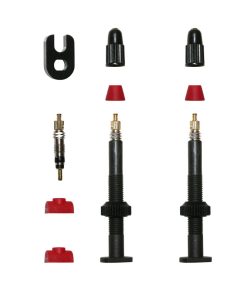 Valve de Pneu Tubeless Presta Gravity Carbone 45mm (Poids : 7G-Pr) (Vendu A La Paire Sur Carte)